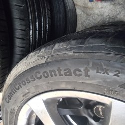 Пара шин 225 55 r18 Continental ContiCrossContact lx2 6.5mm 90%остаток 16г