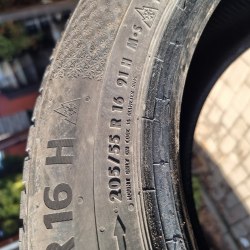 Пара шин 205 55 r16 Continental AllseasonContact2 24г.95% остаток