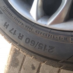 215 60 r17 Continental ContiCrossContact lx2 99.9%остаток