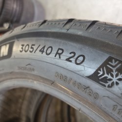 Пара шин 305 40 r20 Michelin Pilot alpin 5 suv NO 4.5mm микрот