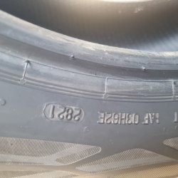 Пара шин 235 55 r18 Continental EcoContact 6 21г. 95%остаток 6мм