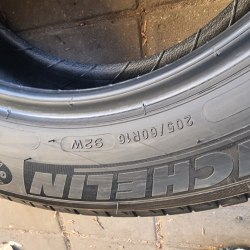 Пара шин 205 60 R16 Michelin Energy saver+ (MO)4822г.
