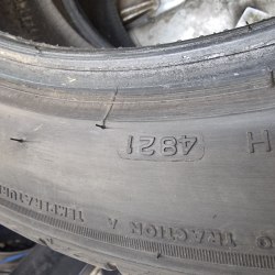 Пара шин 255 45 r18 Bridgestone Turanza T005 21г.5.7mm 90% остаток