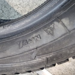 205 55 r16 Goodyear UltraGrip 9+ 8.5mm 2122г.95%остаток, латочка