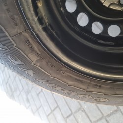 Комплект шин 235 65 r16c Goodyear Marathon 115/113r 15г. 7-8mm