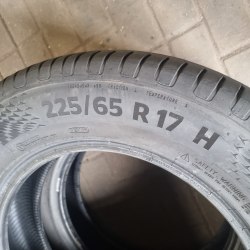 Пара шин 225 65 r17 Continental UltraContact 5.2mm 80%остаток
