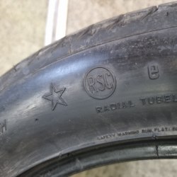Комплект шин 245 50 r18 Pirelli Pzero rsc * б.г. 6-6.5мм