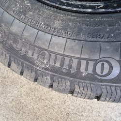 225 75 r16 Continental VancoFourSeason 2 14.24г 95% остаток 8.8мм