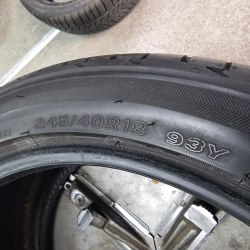 245 40 r18 Bridgestone Potenza s001 AO 7.5mm 95% остаток