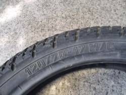 120 70 r17 Heidenau Super rain k73 13г. Дождевик 95%остаток