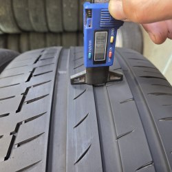Пара шин 245 45 r20 Continental PremiumContact 6, 20г. АО seal остаток 5.7-6мм 85%остаток