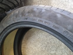 Пара шин 245 45 r20 Continental PremiumContact 6, 20г22г. АО seal, Второе обычное без сеал, 7мм.6мм