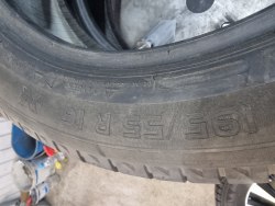 Пара шин 195 55 r16 Michelin Energy saver остаток 95% 2010г. Микротрещинки по протектору