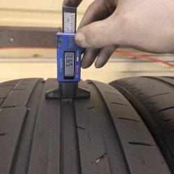 Комплект шин 255 40 R21 Continental Sport Contact 6 R01 21-22г остаток 4.8мм-6мм