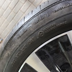 Пара шин 215 55 r18 Continental ContiPremiumContact2 17г 7.5мм с минимальным износом