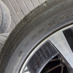 Пара шин 255 45 R18 Continental ContiSportContact 5 19г-21г. Остаток 5.6мм