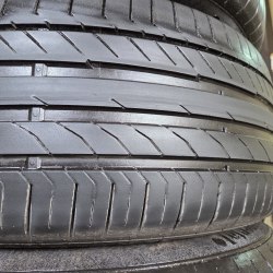 Пара шин 255 45 R18 Continental ContiSportContact 5 19г-21г. Остаток 5.6мм