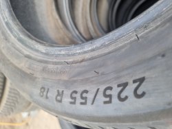 Пара шин 225 55 r18 Michelin Primacy 4 4120г. Сост.90% остаток 5.5мм