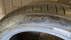 305 40 r20 Pirelli Pzero ☆rsc BMW 6.5mm 95,%остаток 25r.в Минске