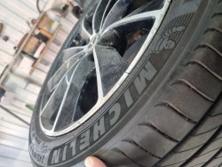 245 45 r19 Michelin Primacy 4 POL параллон acoustic 6,8мм 90%остаток корд. Латка
