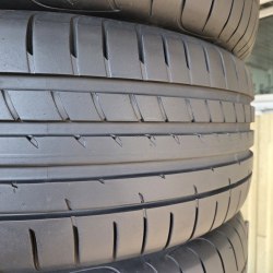Комплект шин 255 55 r19 Good Year Eagle F1 Asymmetric 2 SUV 19г. Остаток 7.4мм 95%остаток