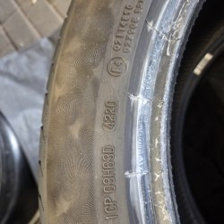 Пара шин 235 50 r19 Continental PremiumContact 6 23г-20г. Остаток 6.4мм