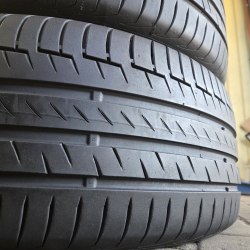 Пара шин 235 50 r19 Continental PremiumContact 6 23г-20г. Остаток 6.4мм