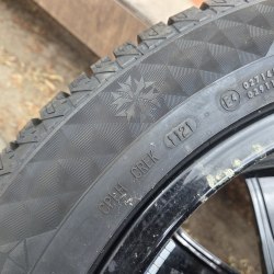 Комплект шин 255 50 R19 Continental Viking Contact 7 5021г сост.нов.99.9%остаток Липучка