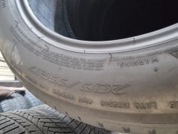 Комплект шин 205 55 r17 Michelin Primacy 3 MO 18g. 5.3mm 85%остаток