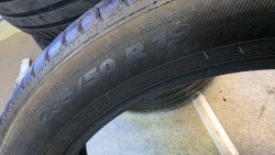 Комплект шин 235 50 R19 Michelin Latitude sport 3 accustic VOL 24г Остаток 95% минск