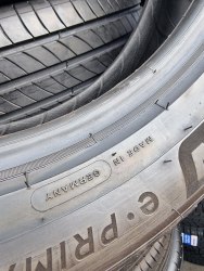 Комплект шин 195 60 R18 Michelin E primacy 21г остаток 97%