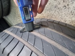 Комплект шин 225 55 R18 Michelin Primacy 4 s1 20-21г. Остаток 95% 6мм