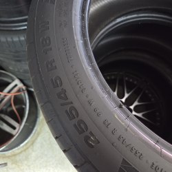 Пара шин 255 45 R18 Continental ContiSportContact 5 SSR RSC ☆6.8мм б.г. Остаток 95%