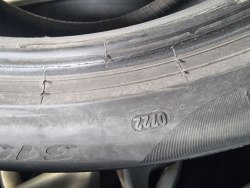 Пара шин 315 35 r21 Pirelli Pzero (NO)21-22г 5.3mm 80%остаток