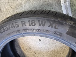 235 45 r18 Continental PremiumContact 6 98W xl косм.б. 4821г. 6мм 90%остаток