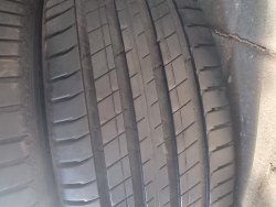 Комплект шин 235 55 R19 Michelin Latitude sport 3 (AO)22-22-19-23г. Остаток 95% Pol.Fr.