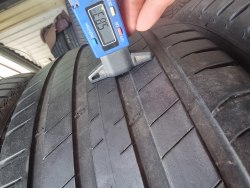 Комплект шин 235 55 R19 Michelin Latitude sport 3 (AO)22-22-19-23г. Остаток 95% Pol.Fr.