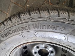 225 75 r16c Continental VanContact Winter 1920g. 121/120r 6.7mm 90%остаток