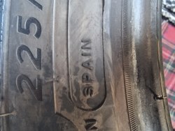 Комплект шин 225 45 r18 Michelin Pilot alpin 5 (MO)120g. 5.6mm6.6mm 85%остаток