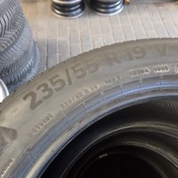 Пара шин 235 55 R19 Continental PremiumContact 6 XL 21г. Остаток 6мм