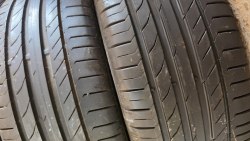 Комплект шин 225 45 R19 Continental ContiSportContact 5 Остаток 6мм 90%остаток 24r минск