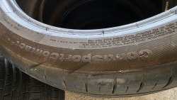 Комплект шин 225 45 R19 Continental ContiSportContact 5 Остаток 6мм 90%остаток 24r минск