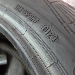 Пара шин 215 55 r18 Continental All Season Contact 20г. Остаток 7.8 мм 90%