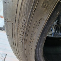Пара шин 235 40 r18 Fulda Sport control 2 остаток 6.7мм