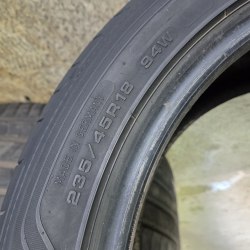 235 45 R18 Goodyear Eagle F1 Asymmetric 3 19г. Остаток 6.5мм