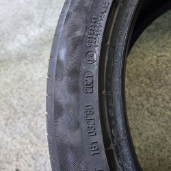 Пара шин 225 45 R19 Continental PremiumContact 6 21г. Остаток 6.4мм