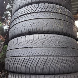 Комплект шин 255 45 R19 Michelin Pilot Alpin pa4 N1 20г. остаток 5-5.7мм