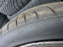 275 35 r22 Pirelli Pzero pz4 (B) 6.5mm 90%остаток 11.25г