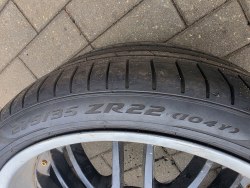 275 35 r22 Pirelli Pzero pz4 (B) 6.5mm 90%остаток 11.25г