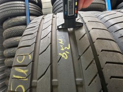 Пара шин 235 55 r19 Continental ContiSportContact 5 vol шумка 6.2мм 90%остаток